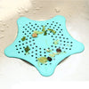 0829 Silicone Star Shaped Sink Filter Bathroom Hair Catcher Drain Strainers for Basin DeoDap