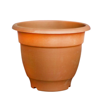 1720 Garden Heavy Plastic Planter Pot Gamla 17x14 inch Color May Vary (1Pc) DeoDap