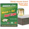 1238 Mice Traps Sticky Boards Strongly Adhesive That Work Capturing Indoor and Outdoor DeoDap