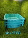 2588 3 layer round Kitchen Trolley Basket DeoDap