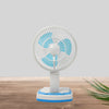 6002 PORTABLE LED LIGHT WITH MINI FAN- YJ 5570 DeoDap